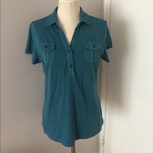 New Sonoma Cotton Polo Shirt w Pockets Size Medium